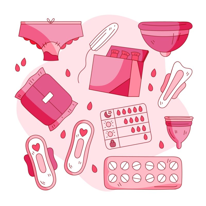 Des kits contre la précarité menstruelle