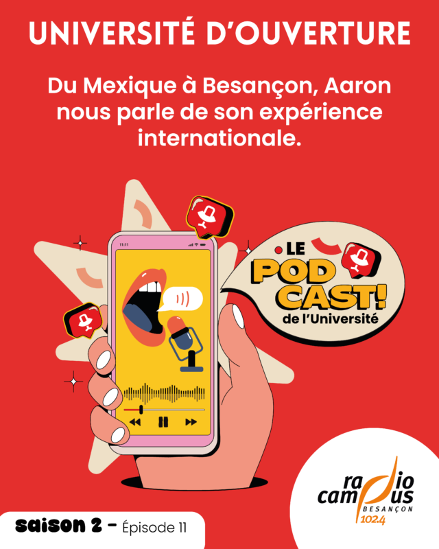 Du Mexique à Besançon : le parcours d’Aaron