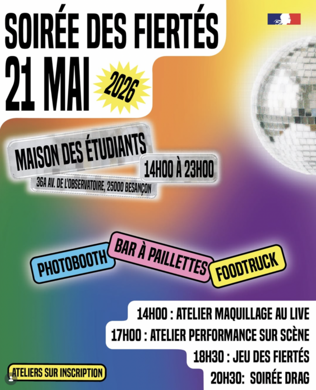 21-05-26 | Soirée des fiertés à l