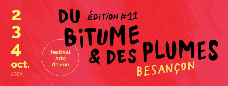 03-10-2026 | 11ème édition du Festival Bitume et des Plumes !